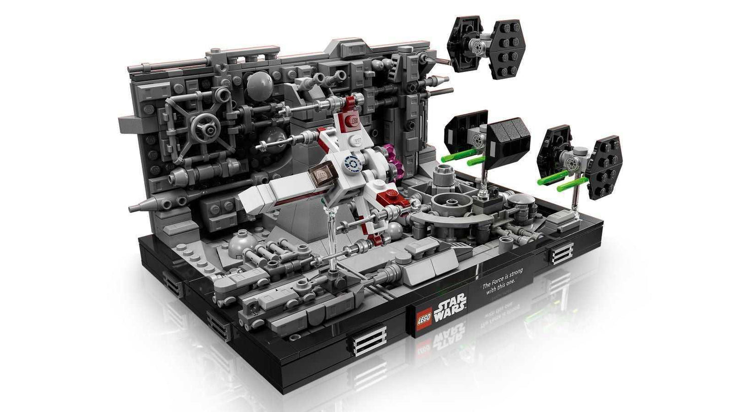 LEGO® Star Wars 75329 Death Star™ Trench Run Diorama - 665 Teile - Peer Online Shop