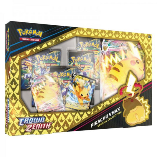 Pokémon Crown Zenith: Pikachu-VMAX Special-Collection (Englisch) - 5 Booster Packs