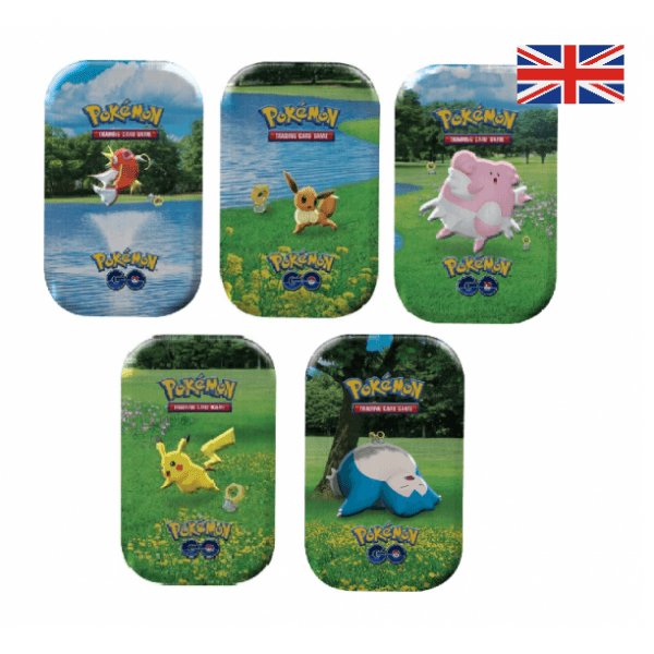 Pokémon GO Mini Tin - english TCG - 2 Boosterpacks - zufälliges Motiv - Peer Online Shop