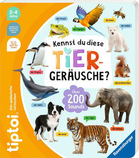 Ravensburger tiptoi Tiergeräusche – interaktives Kinderbuch