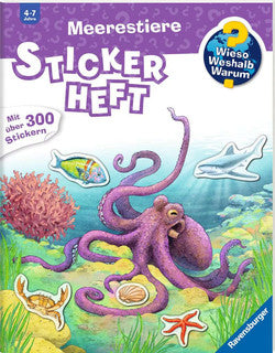 Ravensburger Wieso? Weshalb? Warum? Stickerheft Meerestiere