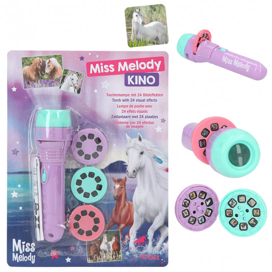 Miss Melody Taschenlampe mit Pferde-Projektionen