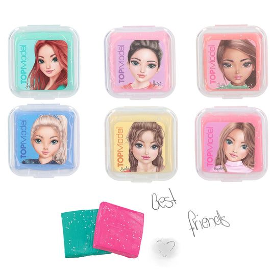 TOPModel Knetradiergummi Neon & Glitter - Sortiert