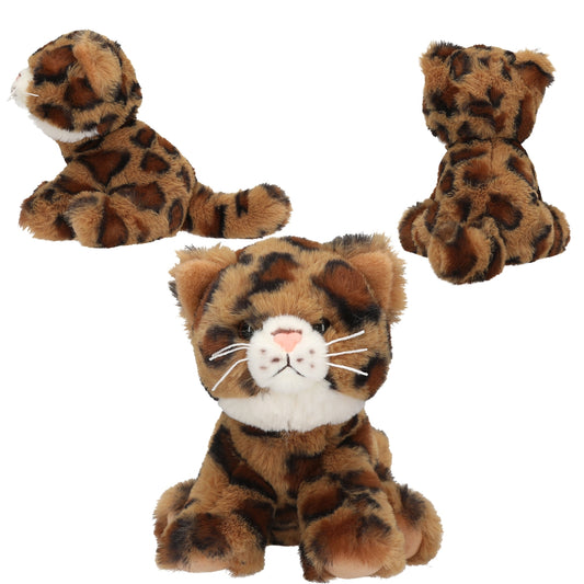TOPModel Plüsch Katze Leo - Kuschelige Leoparden-Katze 16cm