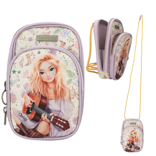 TOPModel Cowgirl Smartphonetasche - Stylische Handytasche mit romantischem Design