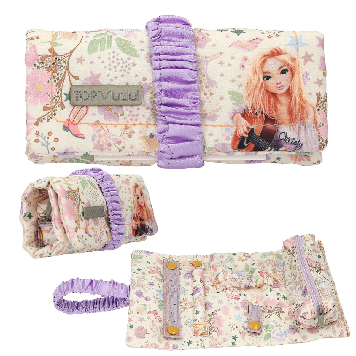 TOPModel Schmuckrolle COWGIRL - Creme & Lila