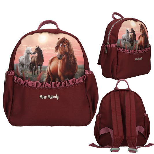 Miss Melody Rucksack DREAMLAND - Magischer Pferde-Tagesrucksack für Mädchen