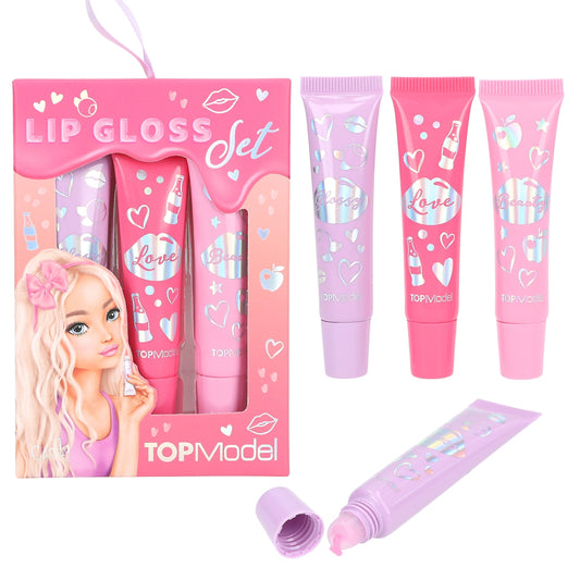 TOPModel Lipgloss Set BEAUTY and ME - 3 duftende Glosses für junge Stars