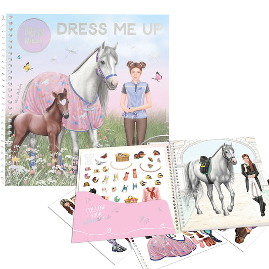Miss Melody Dress Me Up - Sticker- und Malbuch