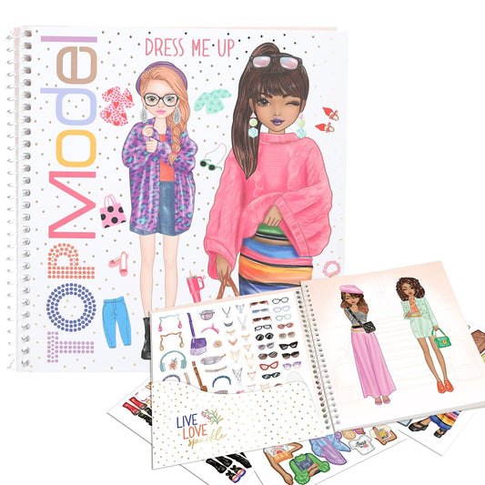 TOPModel Dress Me Up Stickerbuch - Das ultimative Mode-Erlebnis