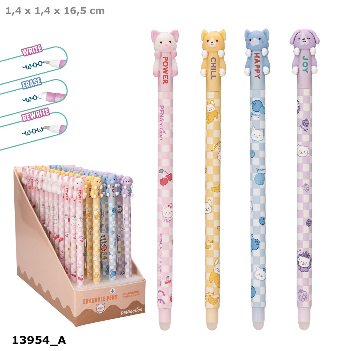 PENfection Lolli Riot Huggy Colours Gelstift – 1 von 4, zufällig