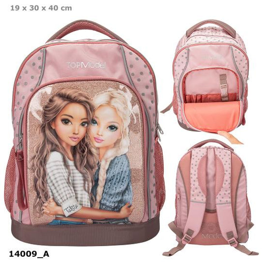 TOPModel Schulrucksack DOTS – Gepolstert & Verstellbar