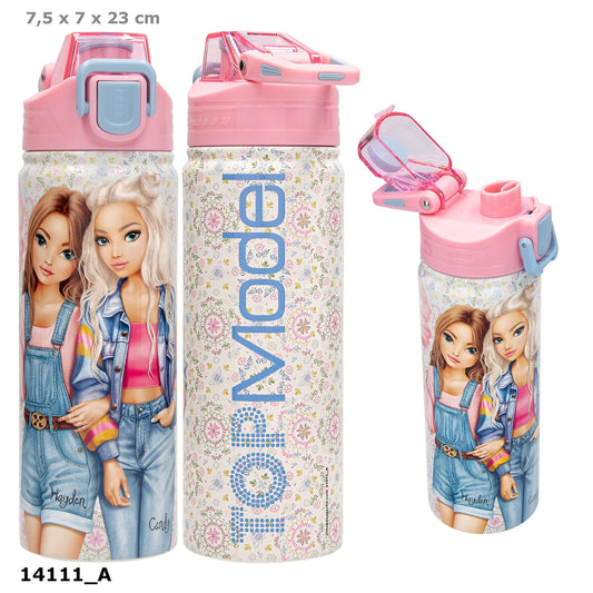 TOPModel Trinkflasche Edelstahl FESTIVAL FUN 600 ml
