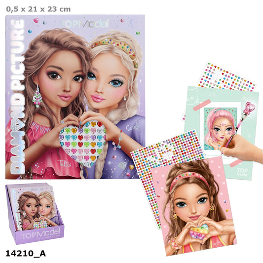 TOPModel Create your Diamond Picture Stickerbuch