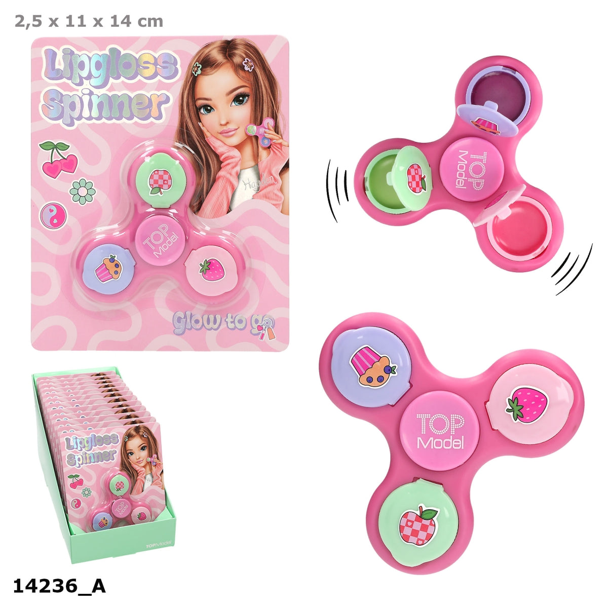 TOPModel Lipgloss Spinner GLOW TO GO 3-in-1 | DEPESCHE