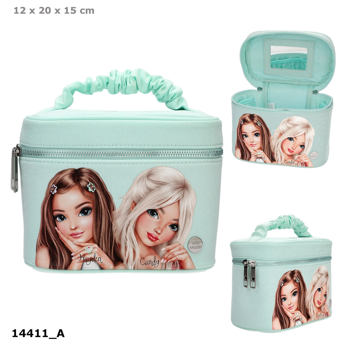 TOPModel GLOW TO GO Kosmetikkoffer Grün