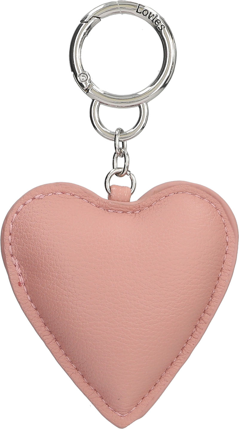 Taschenanhänger Rosa Herz - Süßer Charm von Depesche