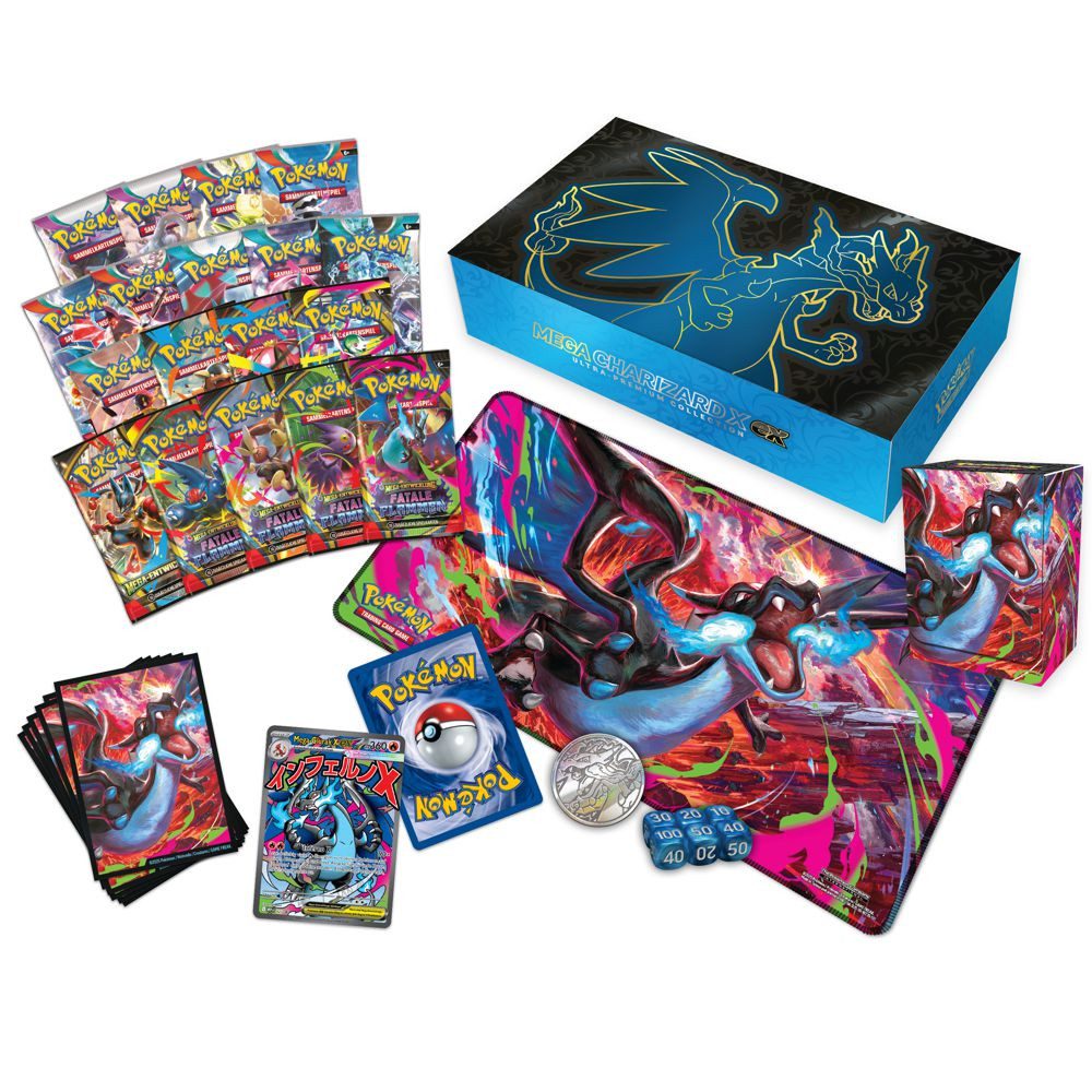 Pokémon Mega-Glurak X-ex Ultra-Premium-Kollektion
