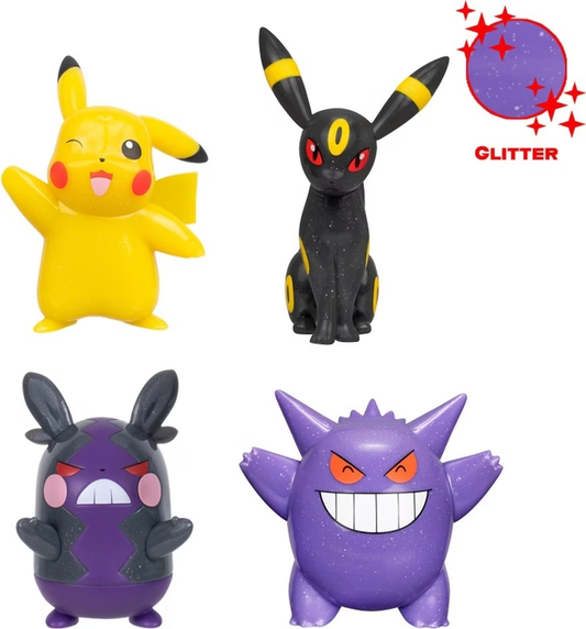 Pokémon Jubiläum Glitzer Figur – 1 von 4 Designs, zufällig