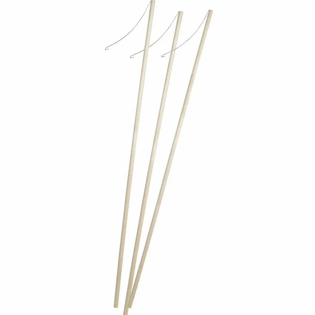 Premium Laternenstab aus Holz 57cm - Perfekt für Sankt Martin & Laternenumzüge