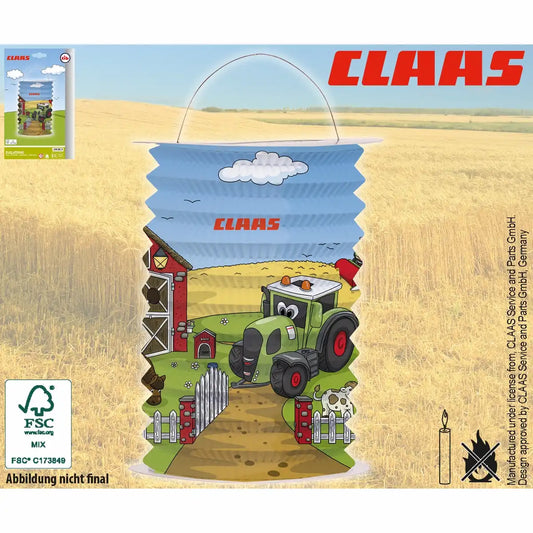 Kinder Lampion Claas Ø15cm - Sankt Martin Zuglaterne 25cm hoch