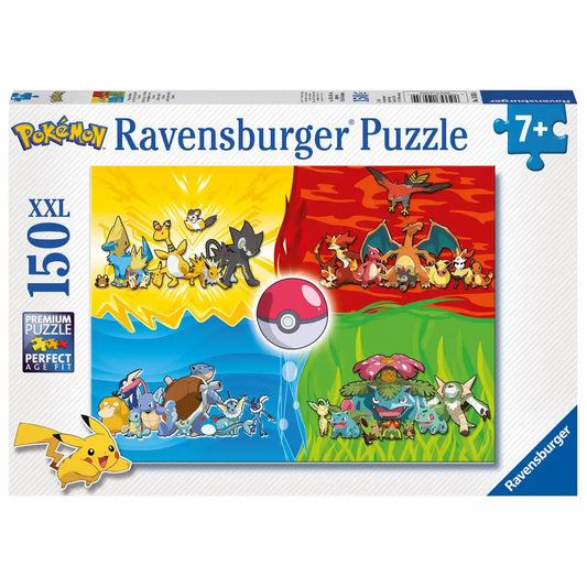 Ravensburger Pokémon Puzzle - Alle 18 Typen in einem 150-Teile Abenteuer