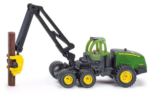siku John Deere Harvester 1470E - Professioneller Forstmaschinensimulator 1:87