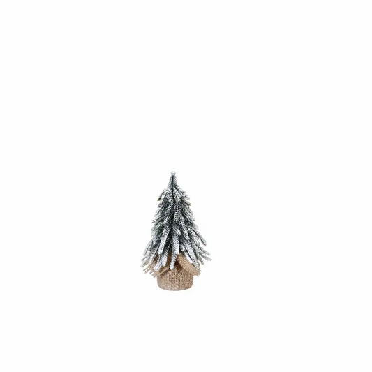 Weihnachtsbaum gefrostet 35,5cm aus Kunststoff