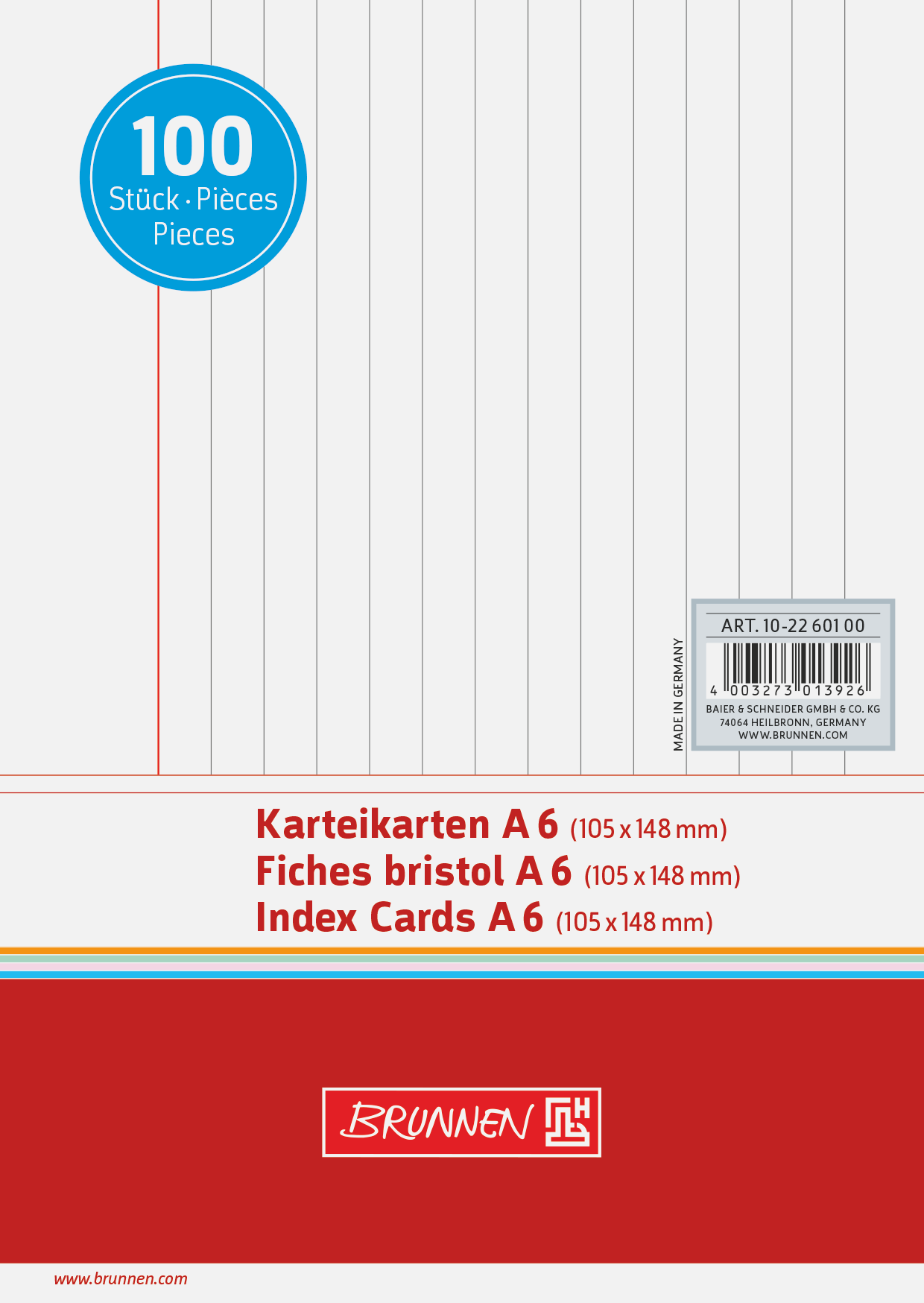 Premium A6 Notizbuch liniert - Hochwertiges Schreibpapier 190g/m²