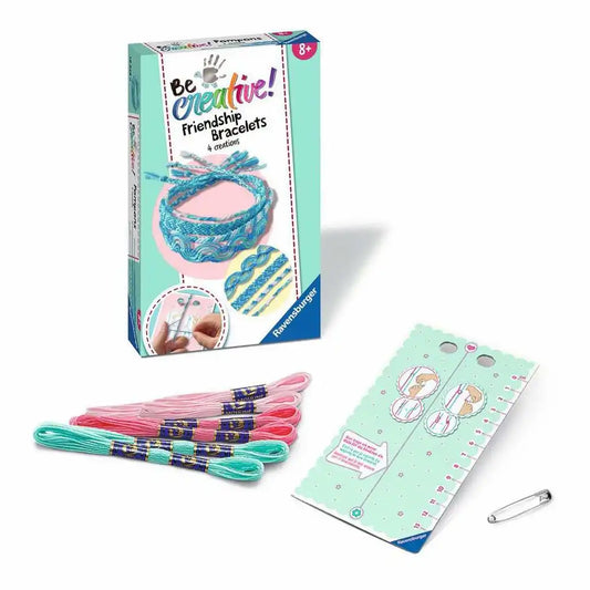 Ravensburger Be Creative! Friendship Bracelets - Kreatives Bastelset für Freundschaftsarmbänder