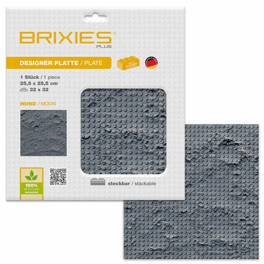 BRIXIES Bodenplatte Mond 32x32cm