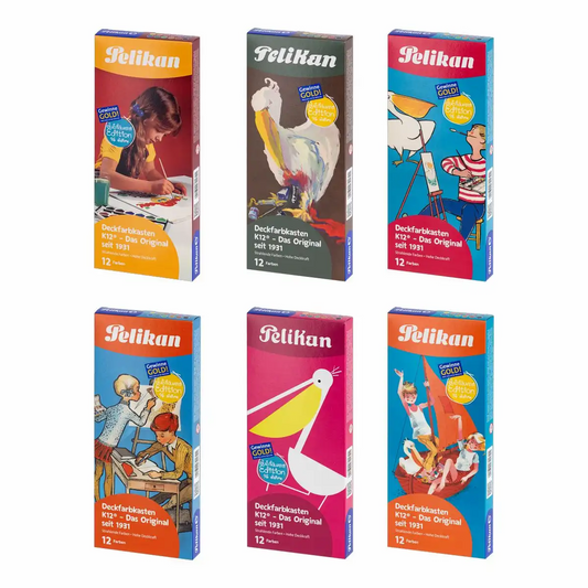 Pelikan K12 Retro Jubiläumsedition – 1 von 6 Designs zufällig