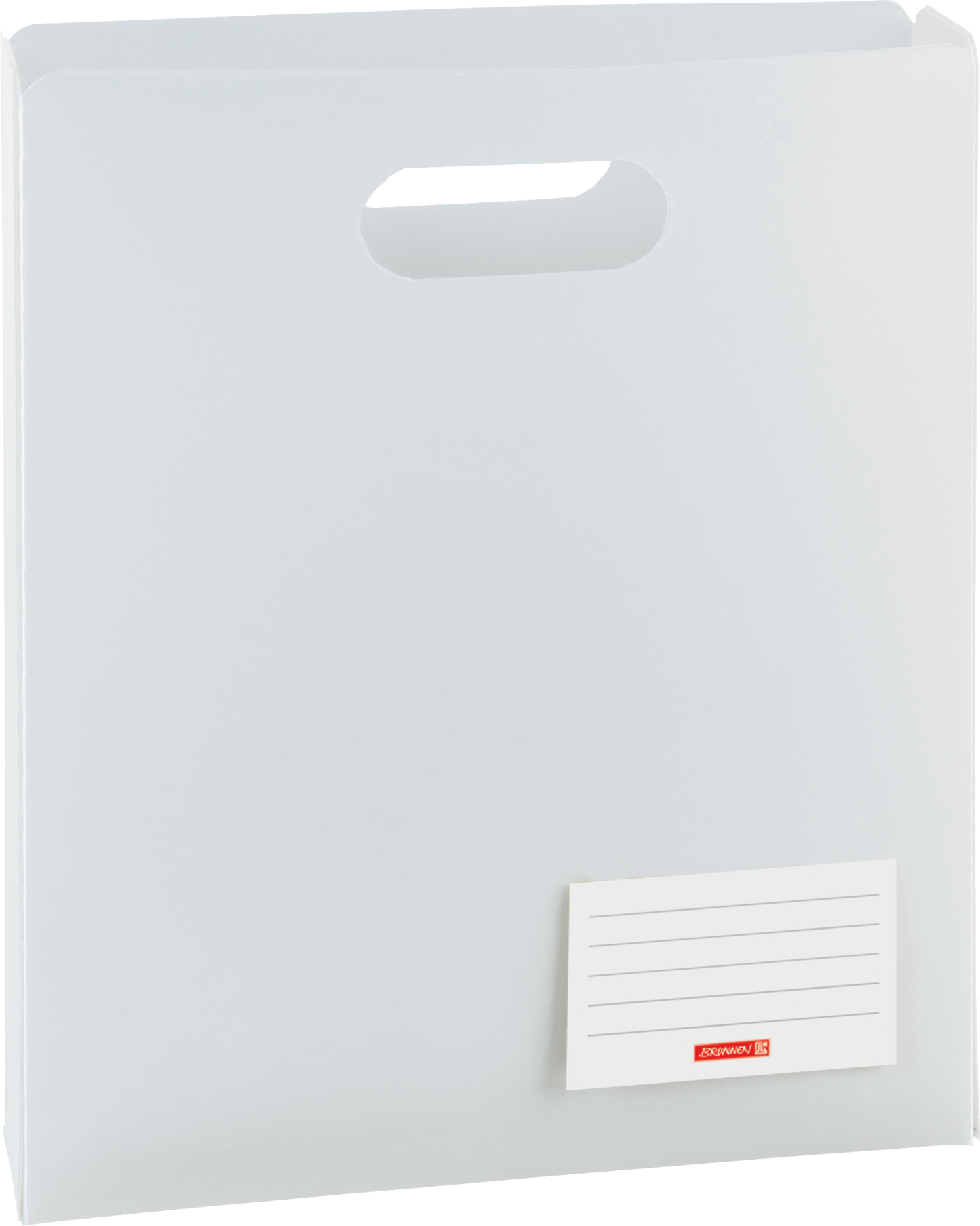 Premium Heftbox A4 Arctic - Transluzente Dokumentenmappe mit Griffloch