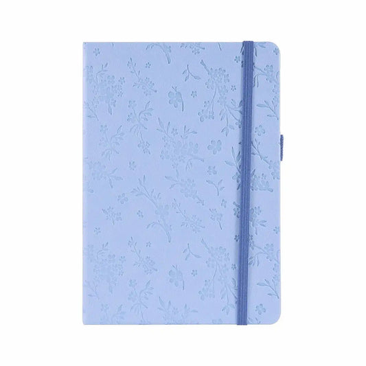 Idena Notizbuch Floral DIN A5 kariert - 80 Blatt Premium Papier 80g/m²