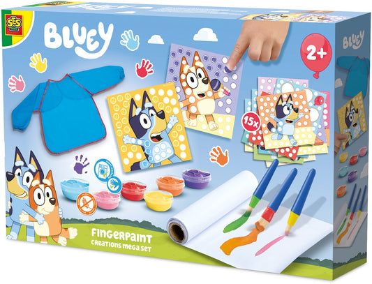 Bluey Fingerfarben Mega-Set - Kreative Malfreude für Kinder