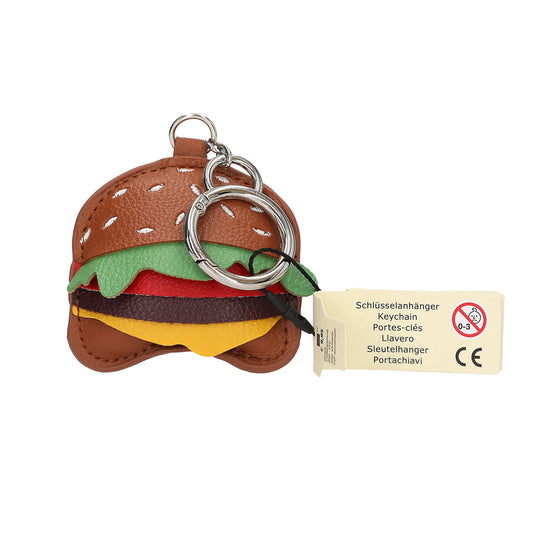 LOVIES Taschenanhänger Hamburger - Stylischer Karabiner-Charm