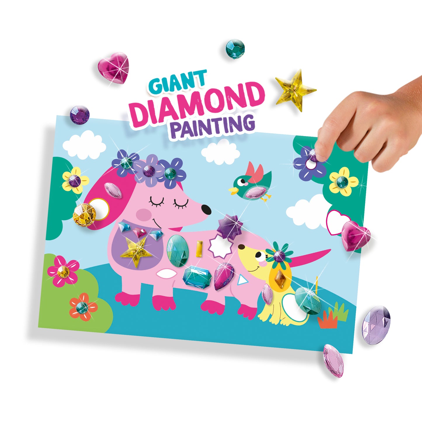 SES Creative Diamond Painting Mega-Set – 129 Diamanten