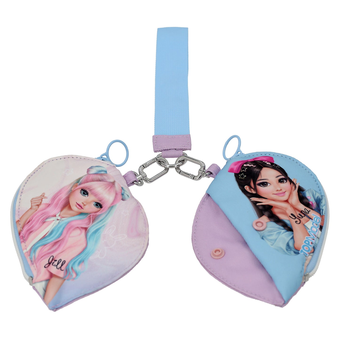 TOPModel Handgelenktasche Herz MODERN GIRLY – 2-in-1