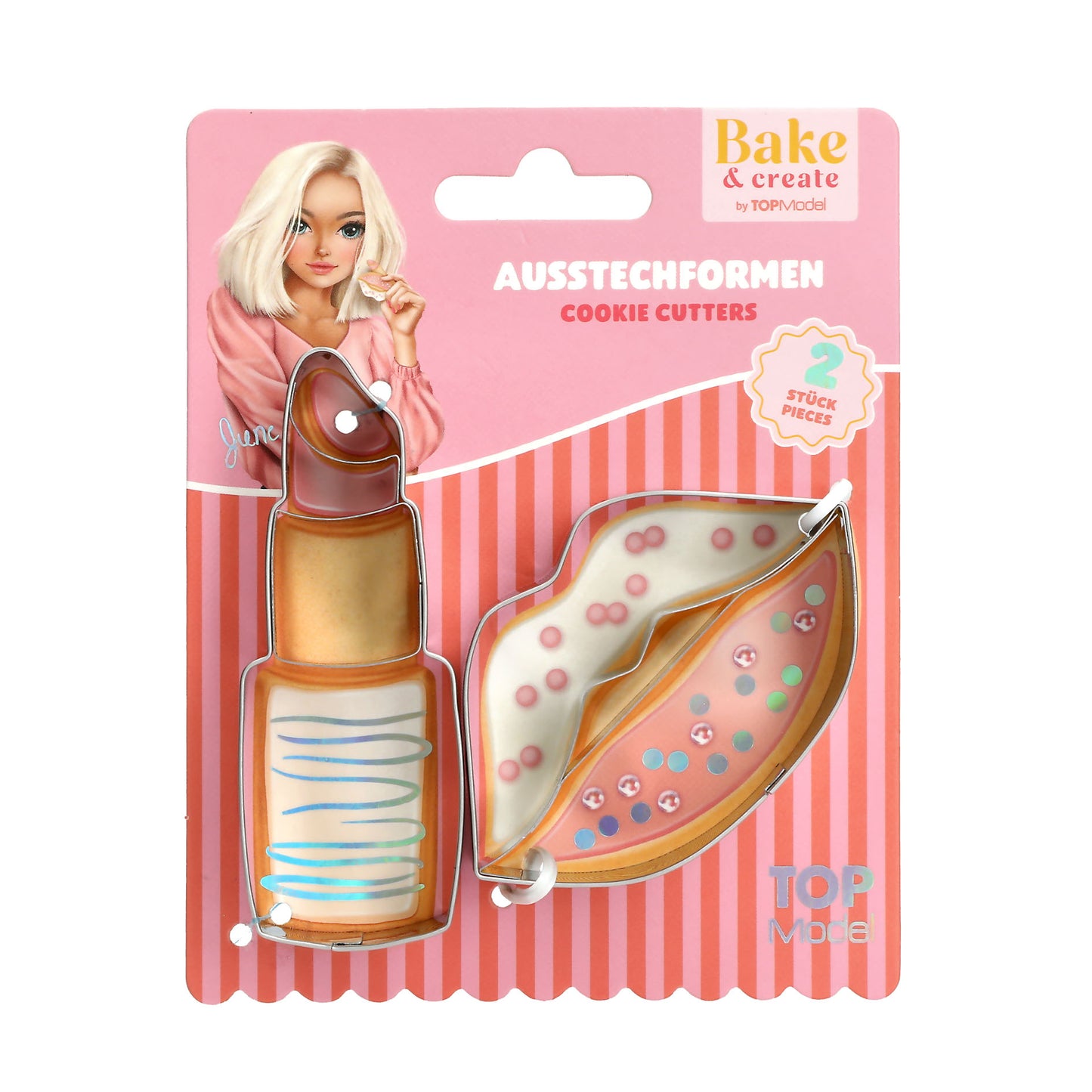 TOPModel BAKE and CREATE Ausstecher Lippenstift & Lippe