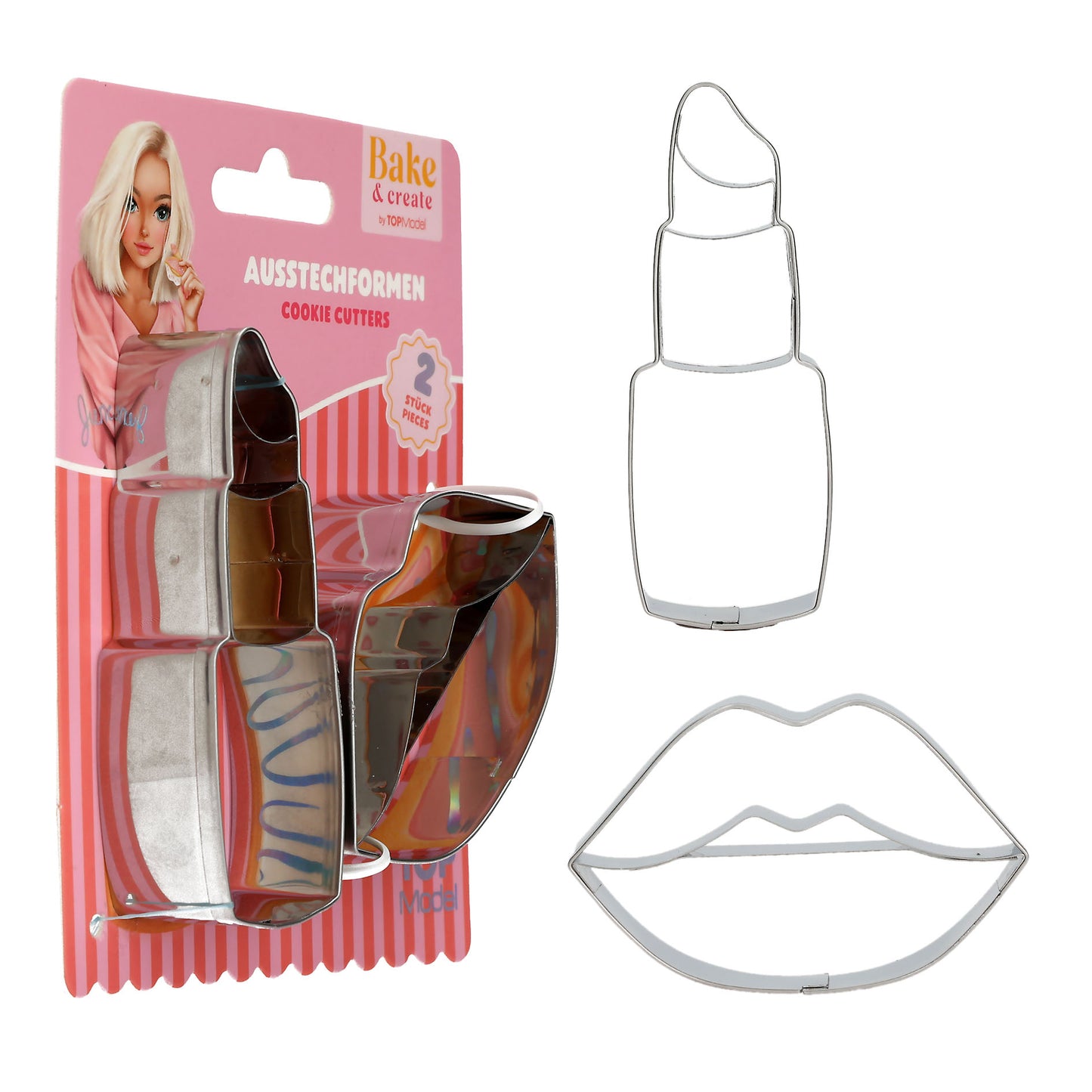 TOPModel BAKE and CREATE Ausstecher Lippenstift & Lippe