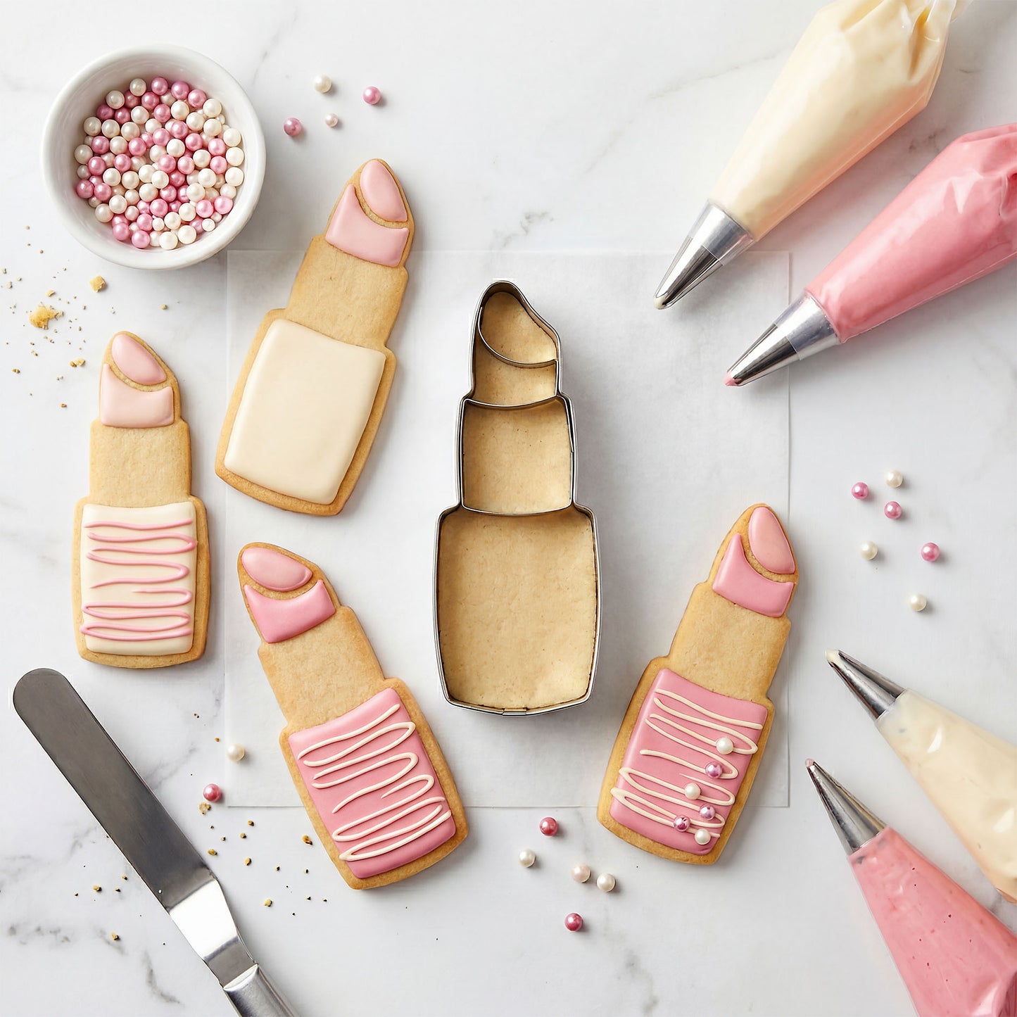 TOPModel BAKE and CREATE Ausstecher Lippenstift & Lippe