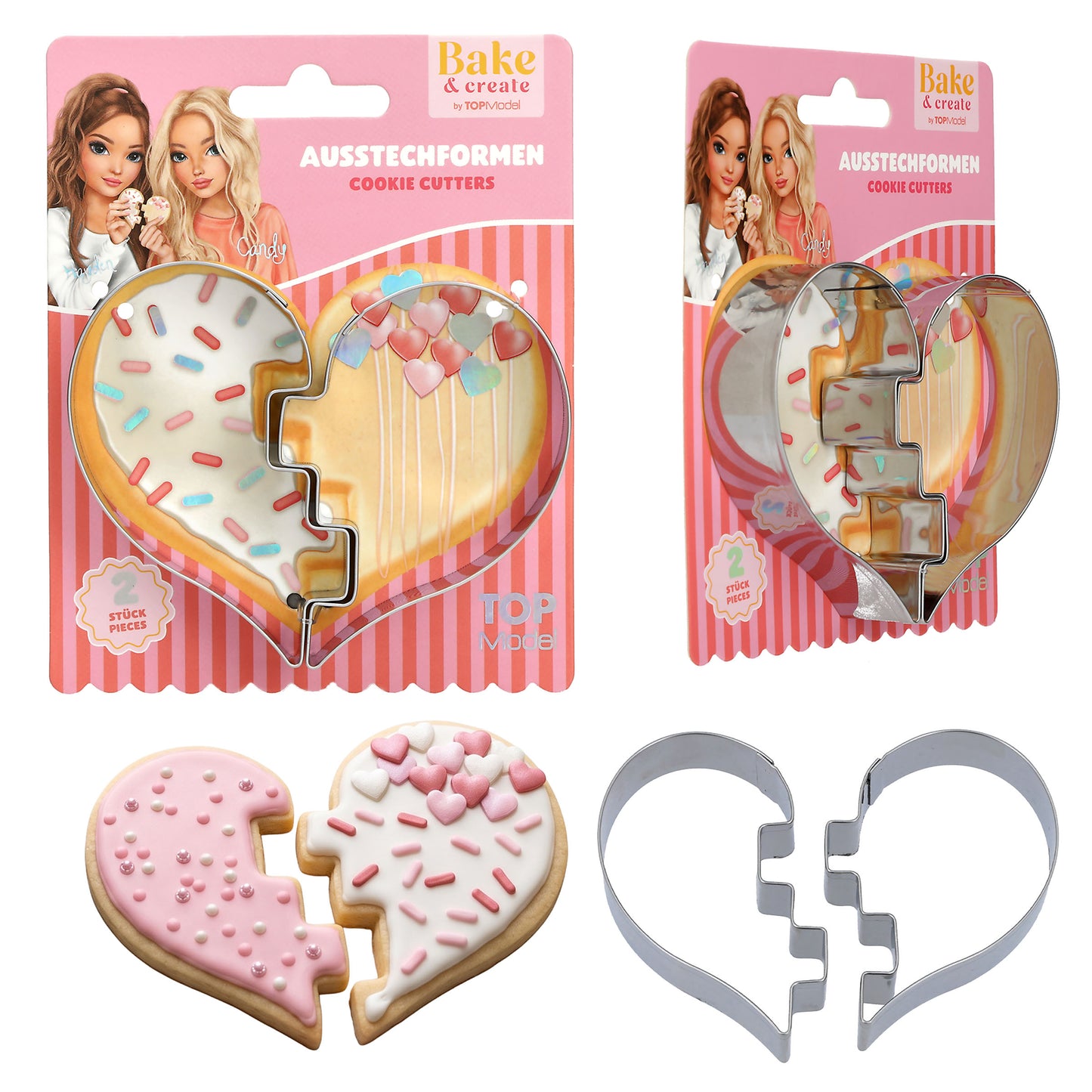 TOPModel BAKE and CREATE Ausstecher Herz 2-tlg. | DEPESCHE