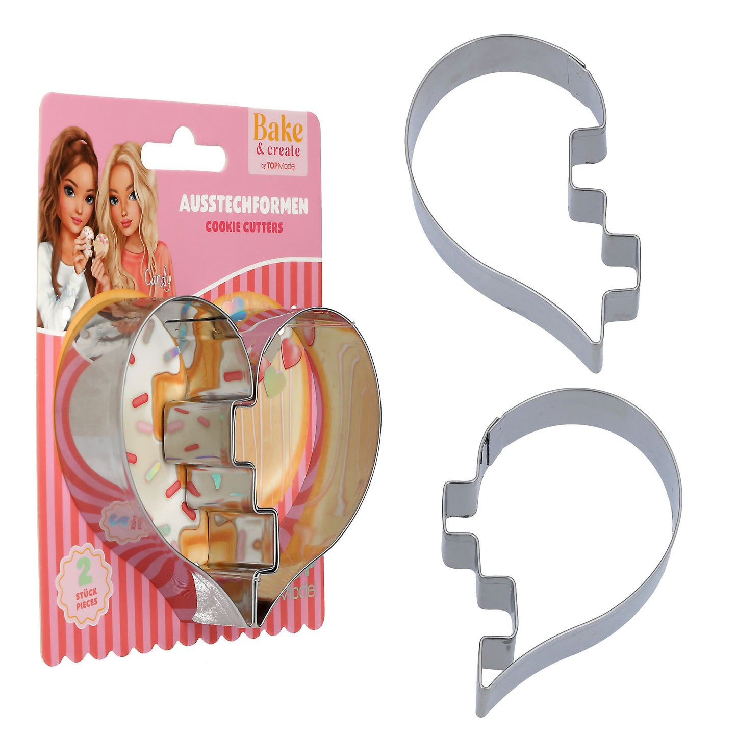 TOPModel BAKE and CREATE Ausstecher Herz 2-tlg. | DEPESCHE