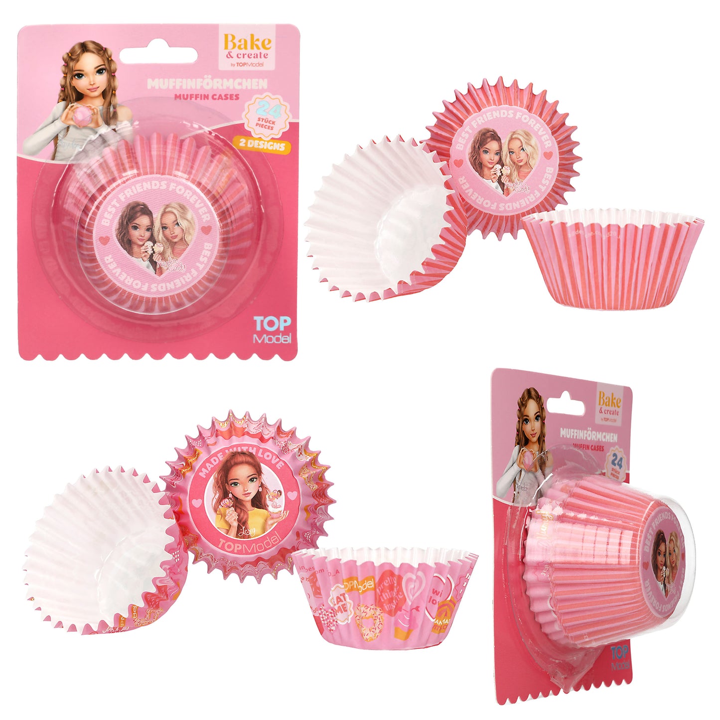 TOPModel Papier-Muffinörmchen BAKE and CREATE