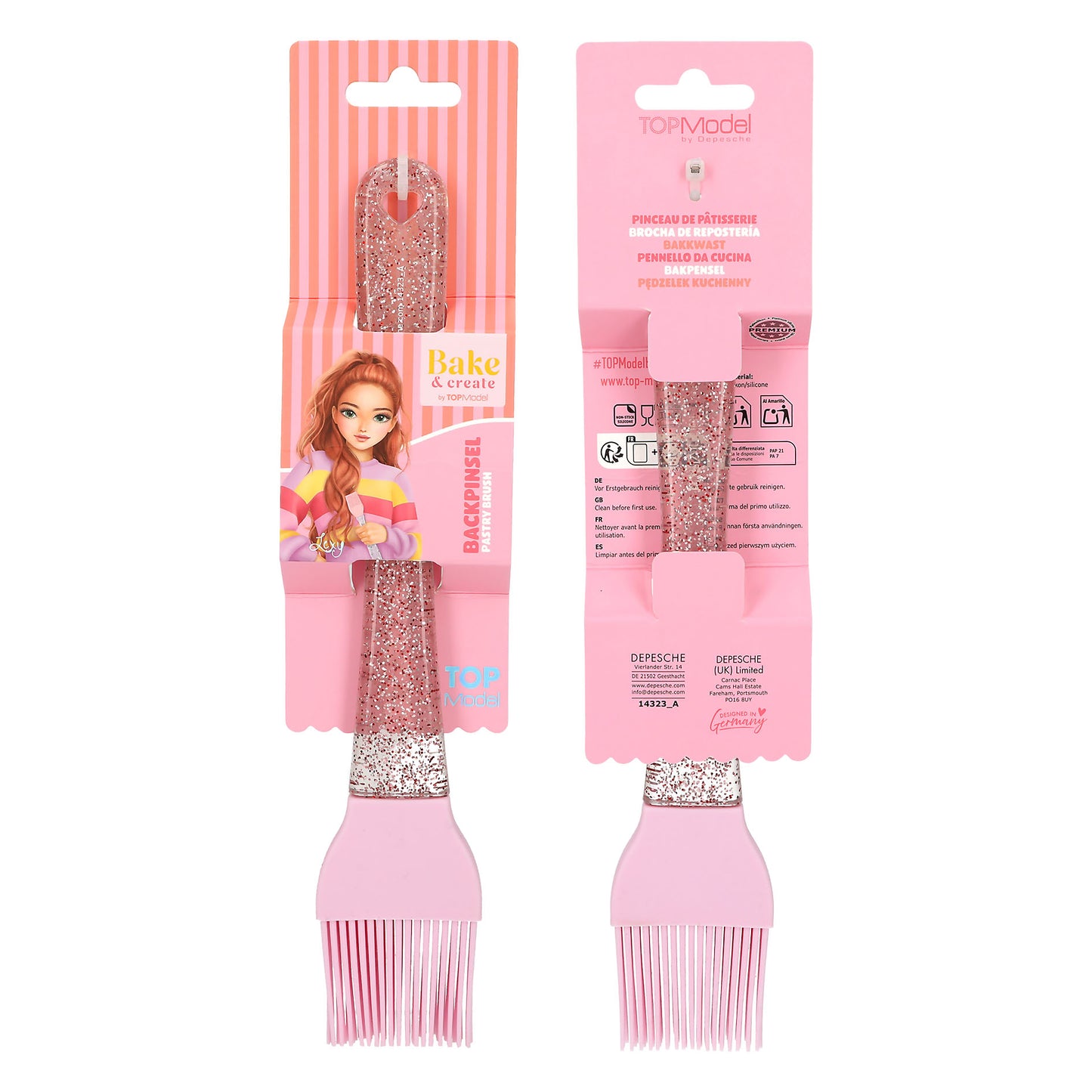 TOPModel Backpinsel BAKE and CREATE