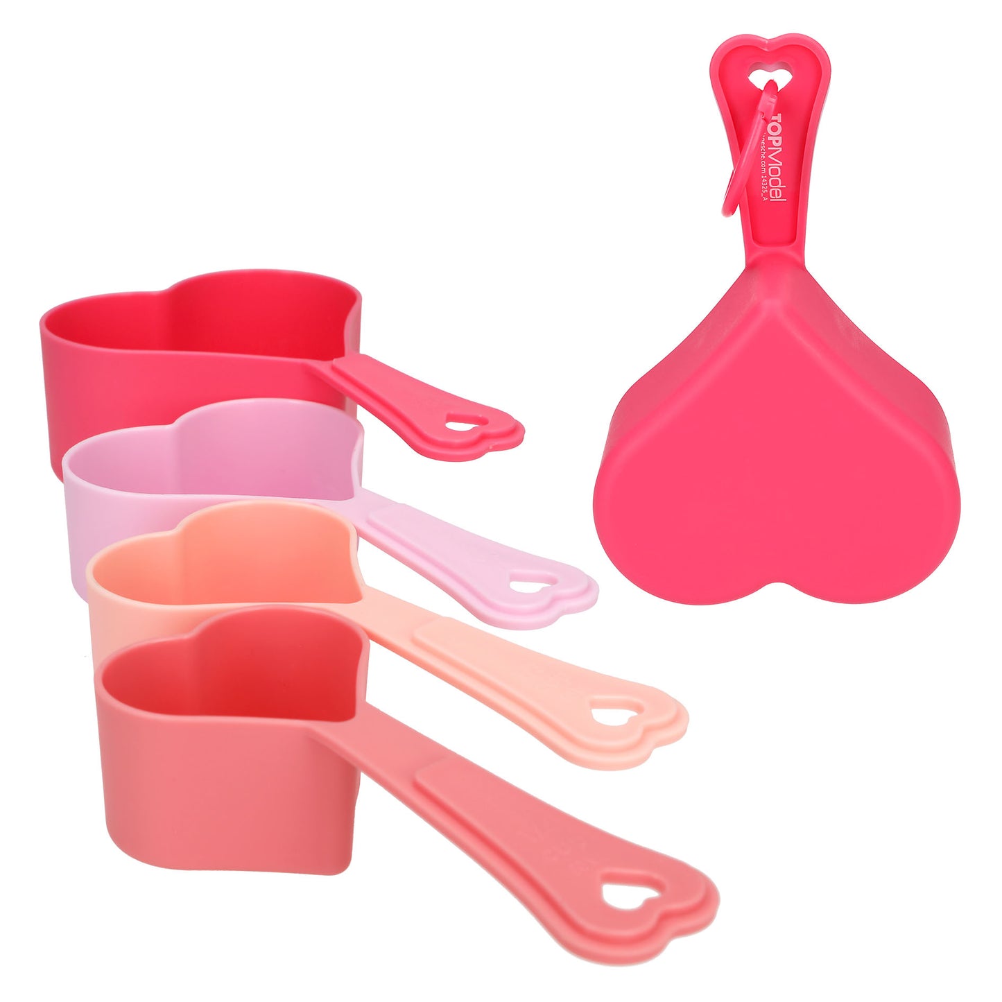 TOPModel Messbecher Set Herzen BAKE and CREATE
