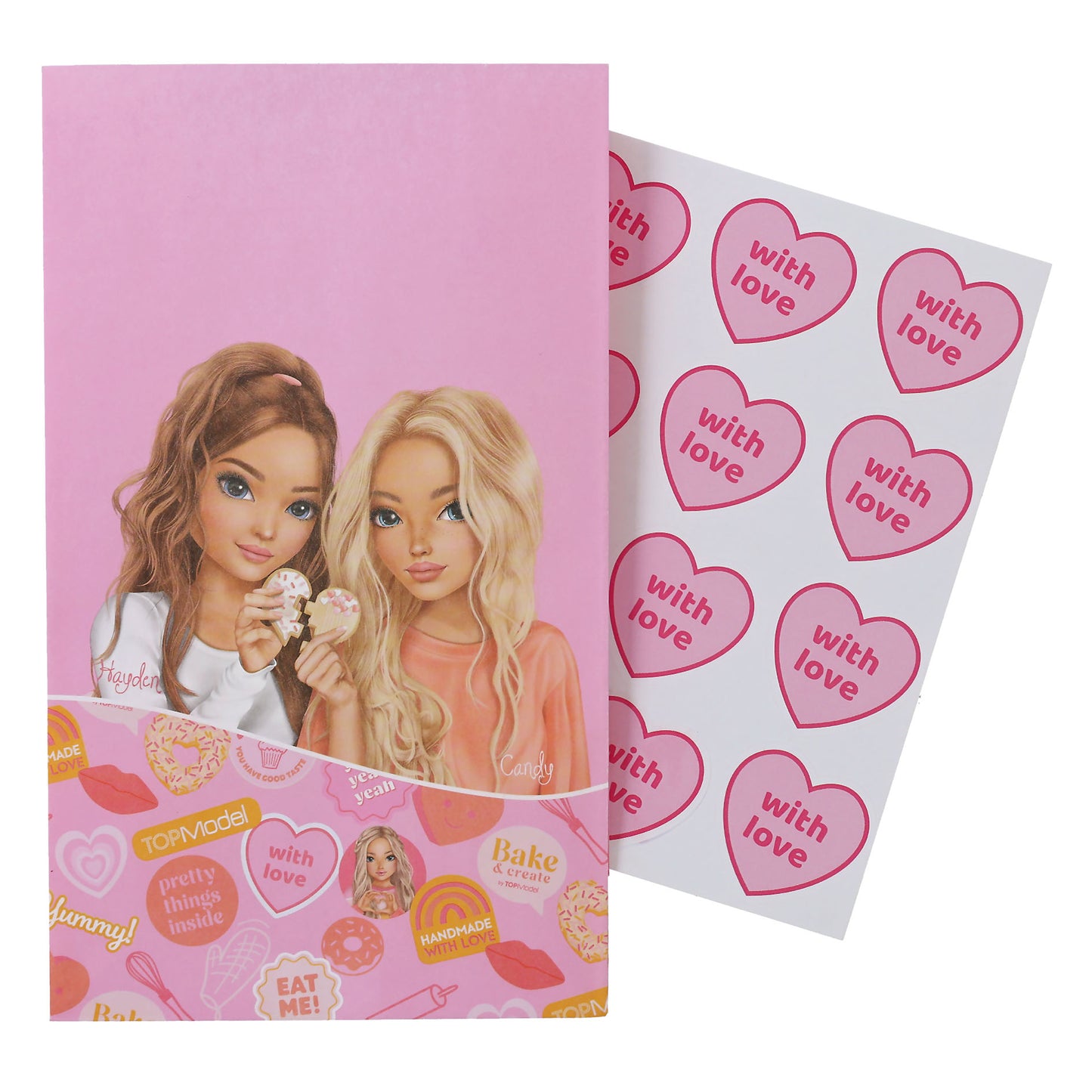 TOPModel Papiertüten Bake & Create – 12 Stück, Design zufällig