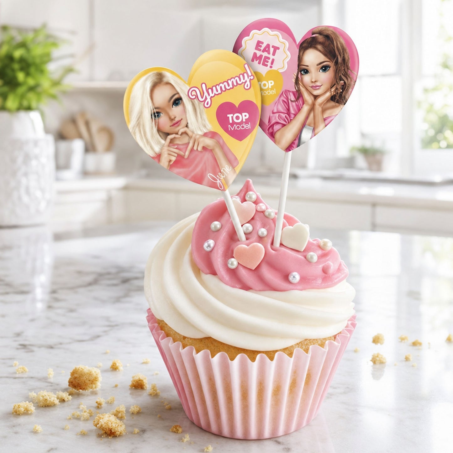 TOPModel Muffin Topper 12 St. – 1 von 2 Designs zuf. ausgewählt