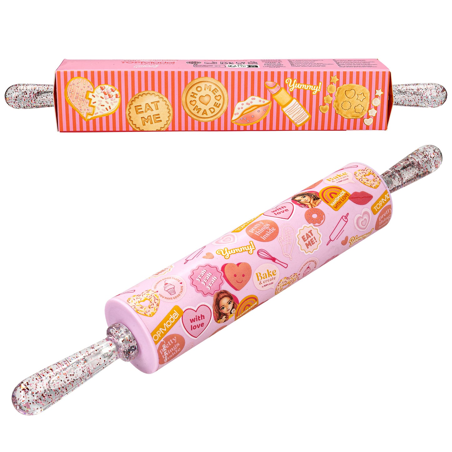 TOPModel Teigrolle Bake & Create – Silikon Rolling Pin