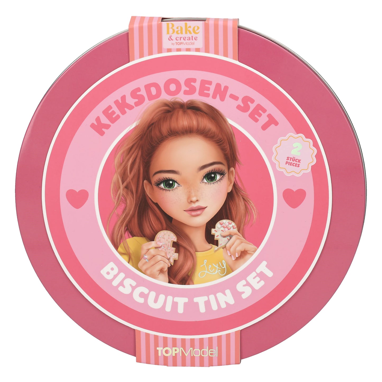 TOPModel Keksdosen-Set BAKE and CREATE – 2-teilig